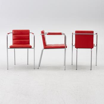 Gunilla Allard, three 'Cinema Sport' armchairs, Lammhults, Sweden.