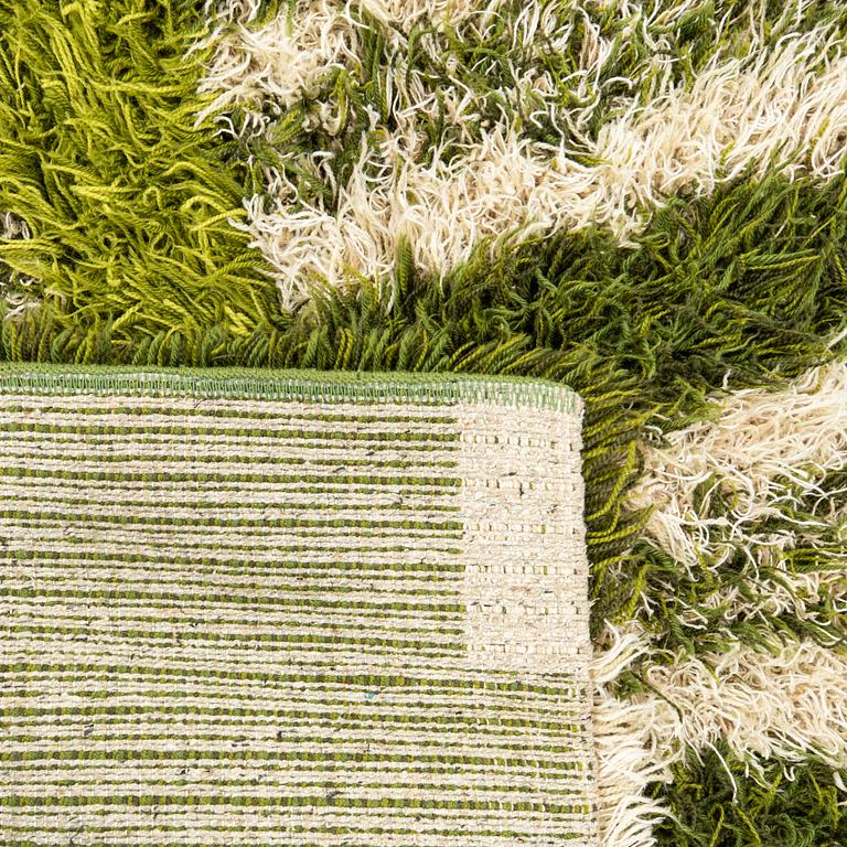 Rya rug "Estrad" Taberg machine-made, approx. 238x164 cm.