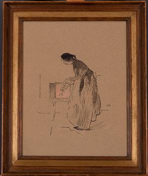 Helene Schjerfbeck, "FRAMFÖR BRASAN".