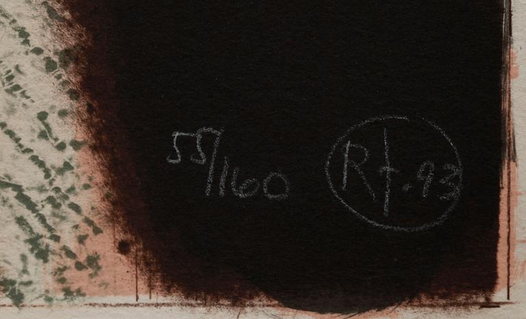 ROJ FRIBERG, litografi, sign o dat 93, numr 55/160.
