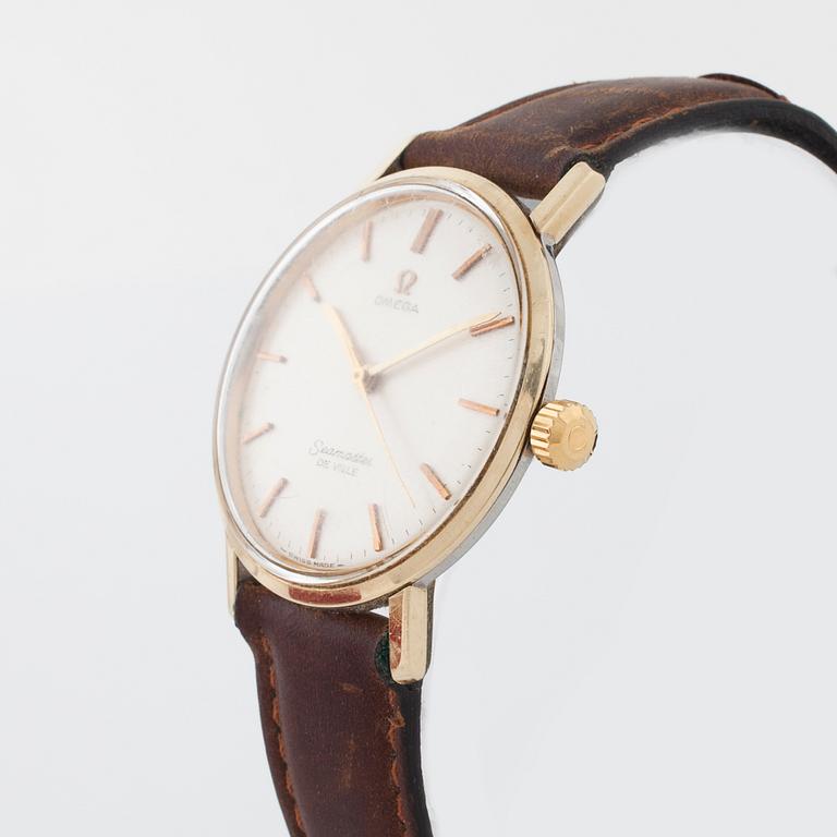 OMEGA Seamaster De Ville, armbandsur, 34 mm.