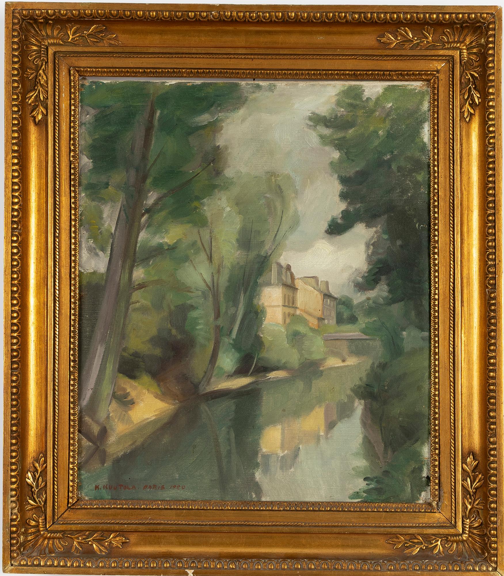 Kalle Kuutola, Vid Seine, Paris.