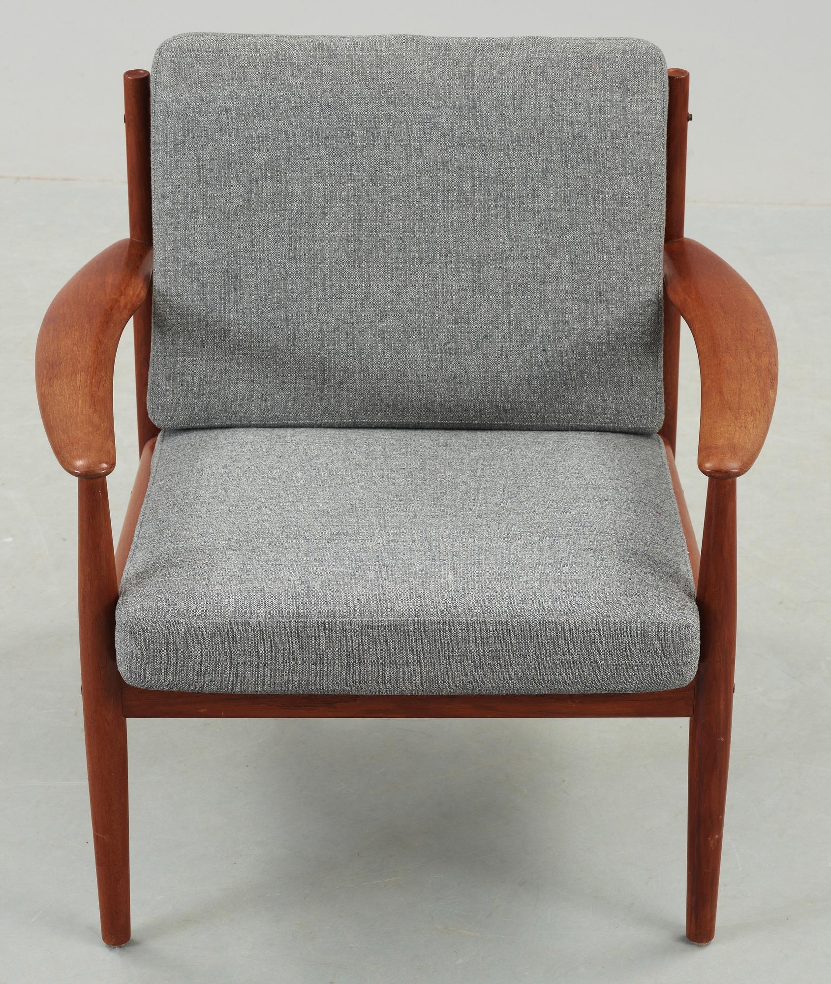 FÅTÖLJ, Grete Jalk för France & son, Danmark, 1960-tal.