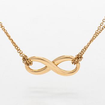 Tiffany & Co, halsband, "Infinity", 18K guld.