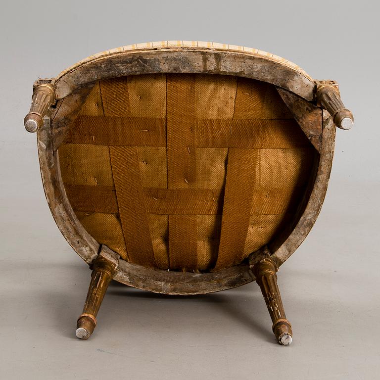 KARMSTOL, Louis XVI, Frankrike, 1700-talets senare hälft.