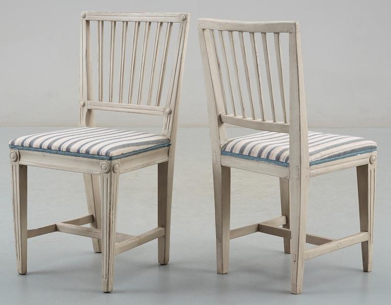 STOLAR, 6 st, sengustavianska, provins,  runt 1800.