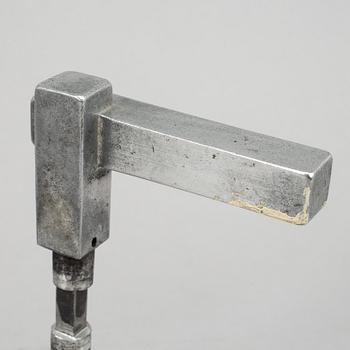 Three pairs of chrome door handles, 1930's.