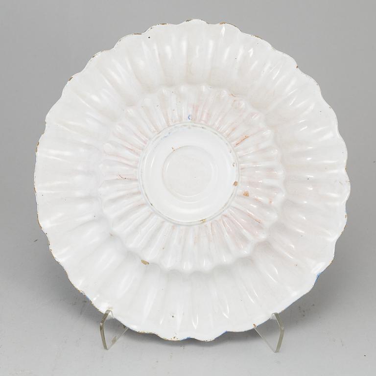 A German s.k. 'Buckel-platte', 18th Century.