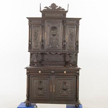 A neo-renaisssance styel cupboard first half of the 20th century.