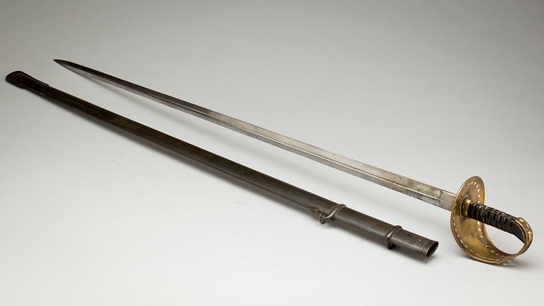 SABEL för kavallerimanskap, m/1893, E. Svalling, Eskilstuna.
