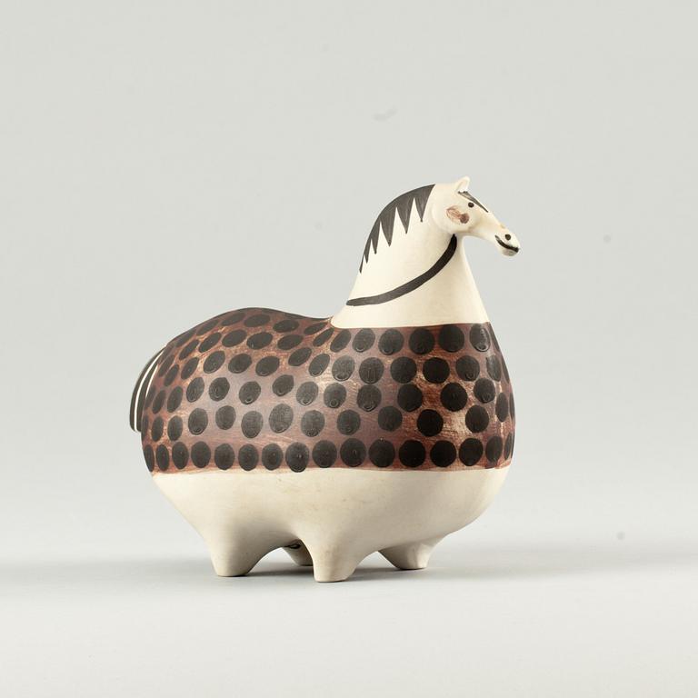 FIGURIN, stengods, "Springare", Stig Lindberg, Gustavsberg. Sign.