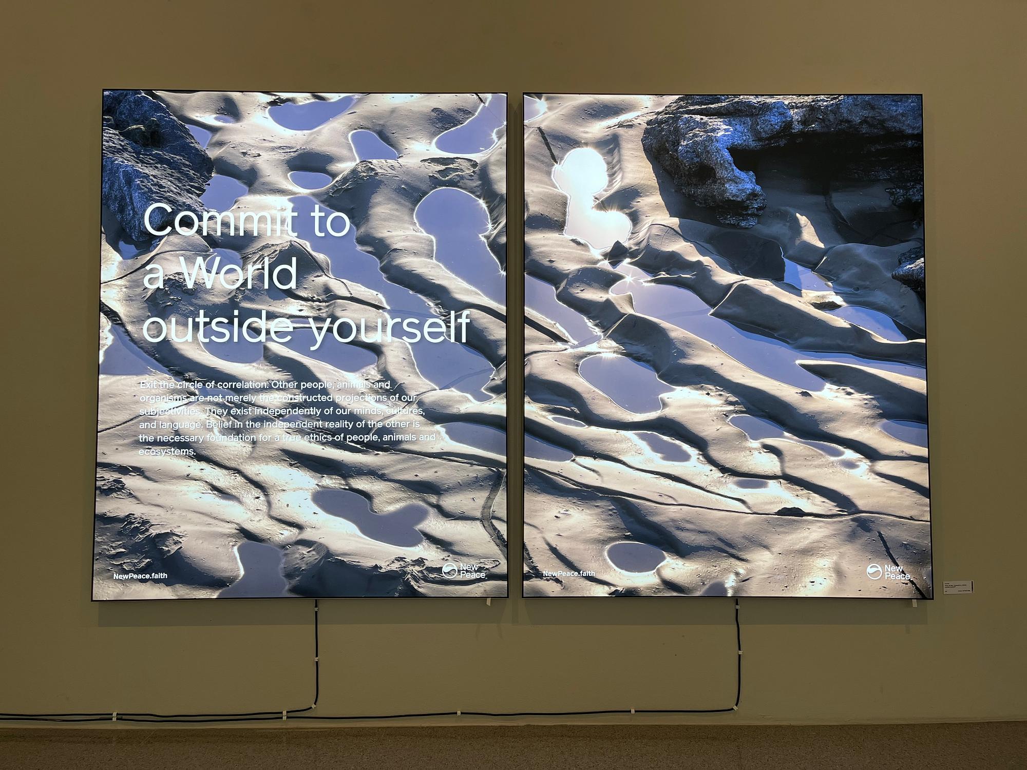 Timur Si-Qin, "Commit to a World outside yourself".