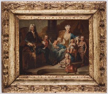 Nicolas de Largilliere Attributed to, Family picture.