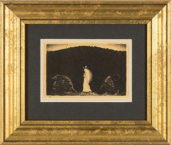 John Bauer,  "Trollens Styfdotter".