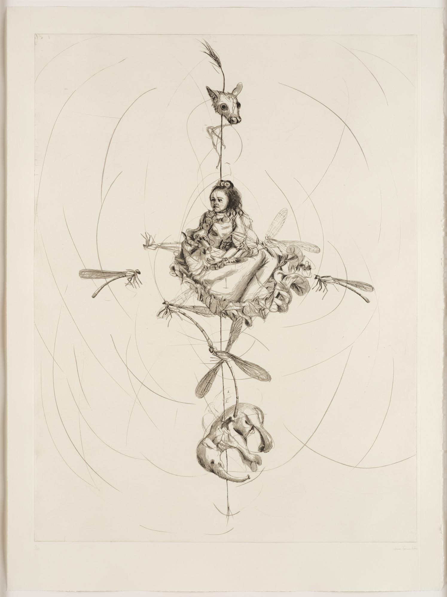 Linn Fernström, Girl in a bird's nest.