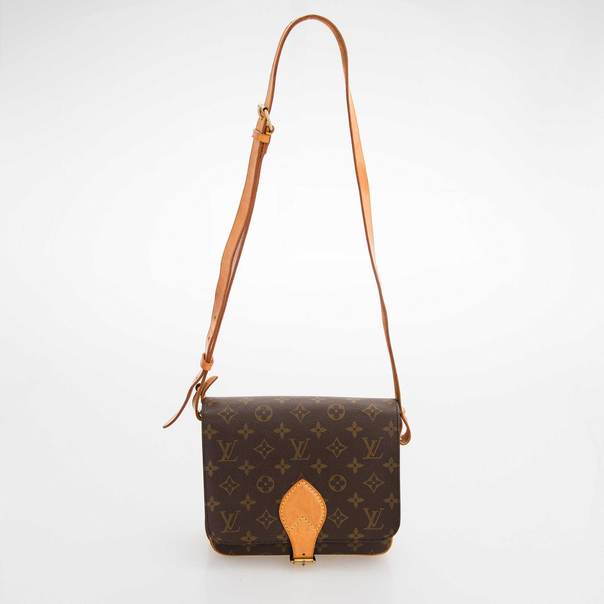 Louis Vuitton, A Monogram 'Cartouchiere' Bag.