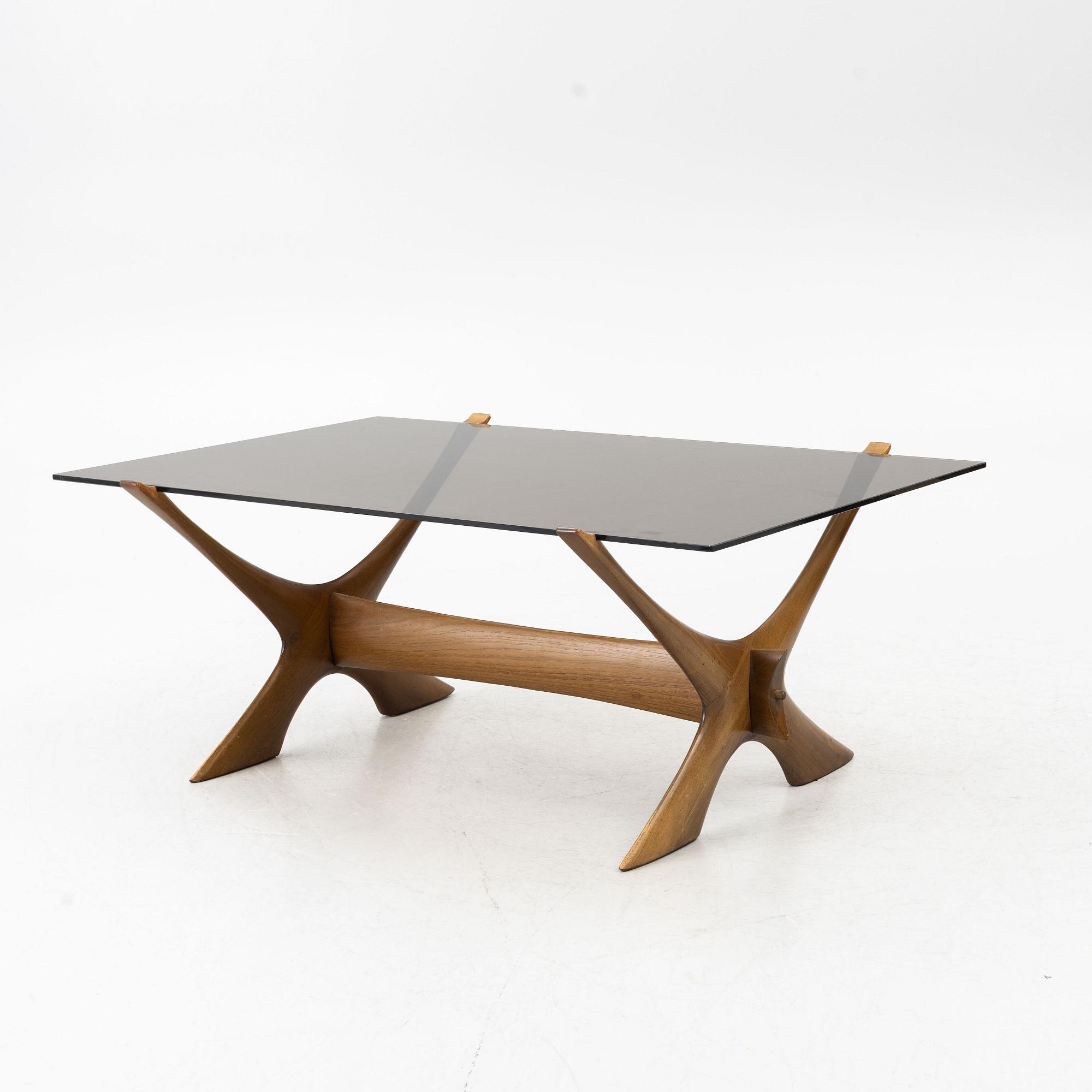 Fredrik Schriever-Abeln, coffee table, “No. 9”, Örebro Glasindustri, 1960s.