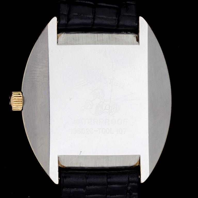 ARMBANDSUR, Omega, Automatic, Cosmic, guld på stål, 1960/70-tal.
