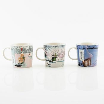 Mugs 9 pcs Moomin characters/Moomin Arabia Finland.