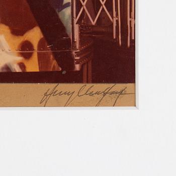 HENRY CHALFANT, photography, gelatin silver print, signerat.