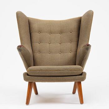 Hans J. Wegner, fåtölj, "Bamse", AP-stolen, Danmark, 1950-60-tal.