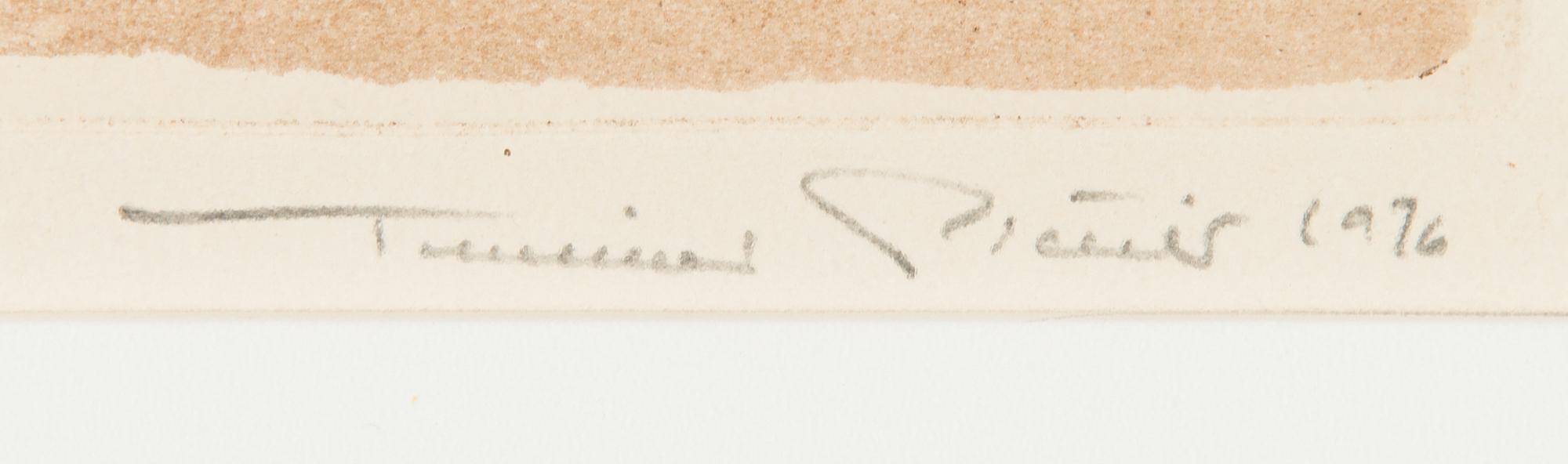 Tuulikki Pietilä, etching, signed and dated 1976, numbered 15/35 tpl'a.