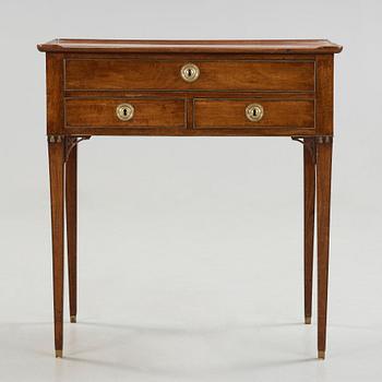 A late Gustavian Lady's working table by C. D. Fick.