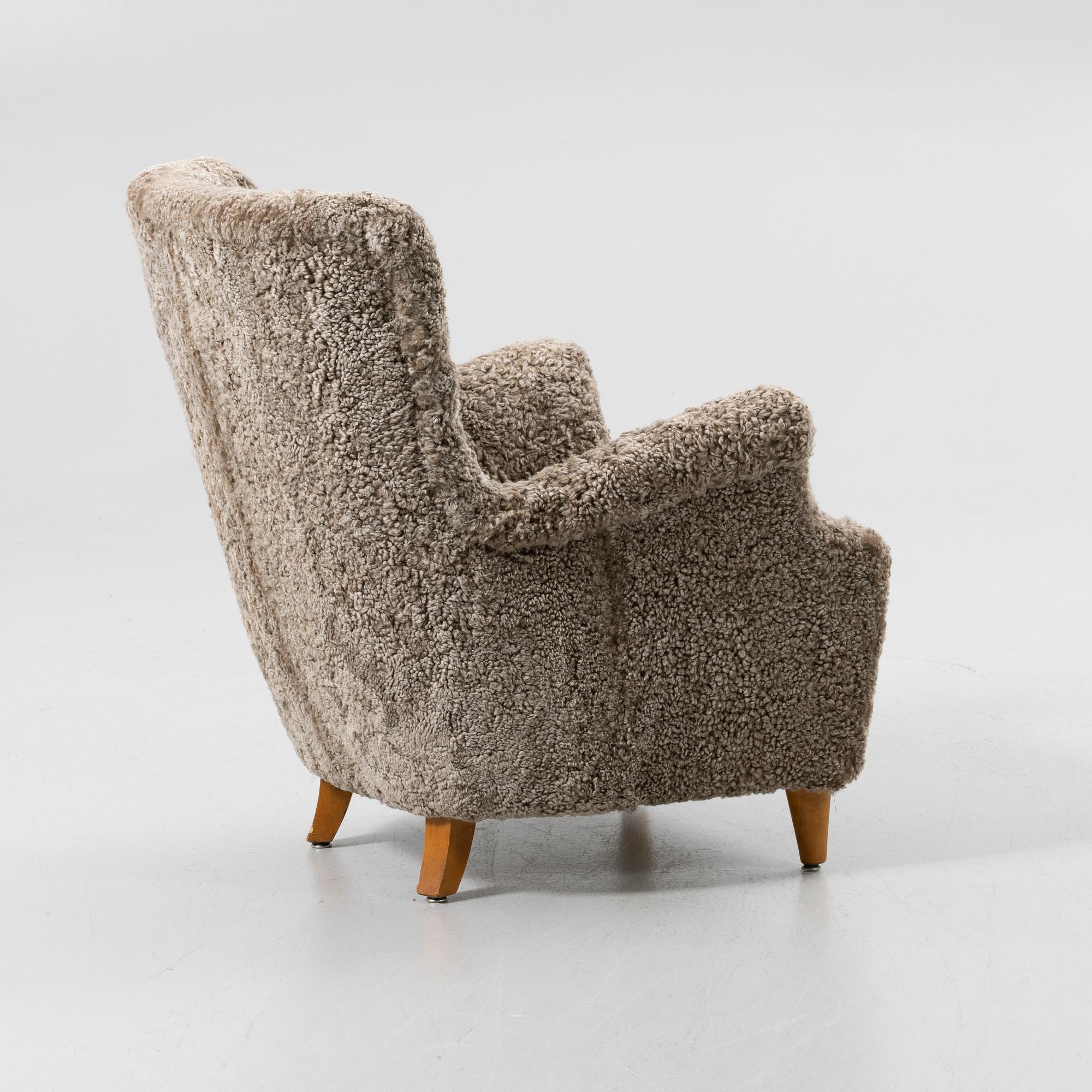 A Swedish Modern armchair, 1940s.
