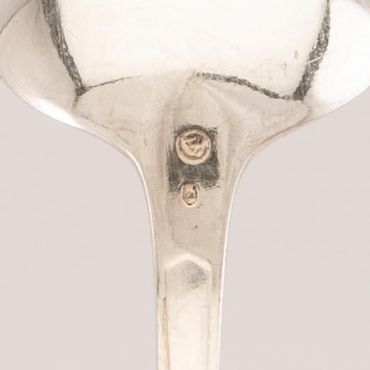 Bestick 56 dlr  Polen 1900-talets första hälft silver.