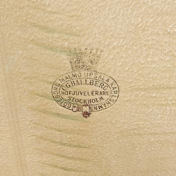BESTICKSCHATULL, C.G Hallberg, 1900-tal.