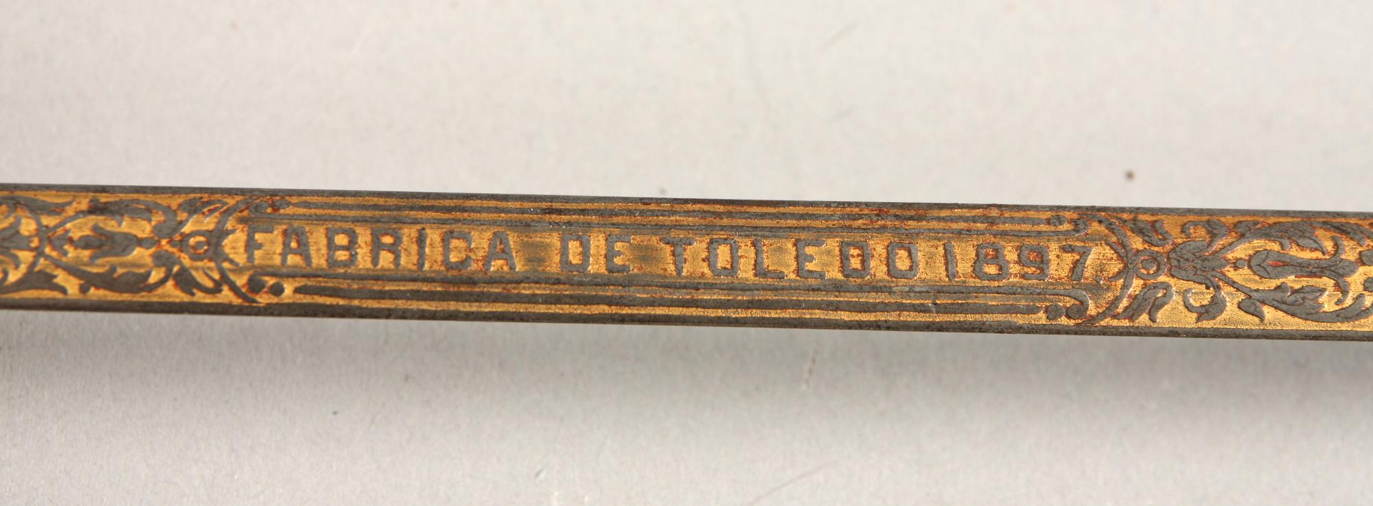 DRÄKTVÄRJA, Fabrica de Toledo 1897.