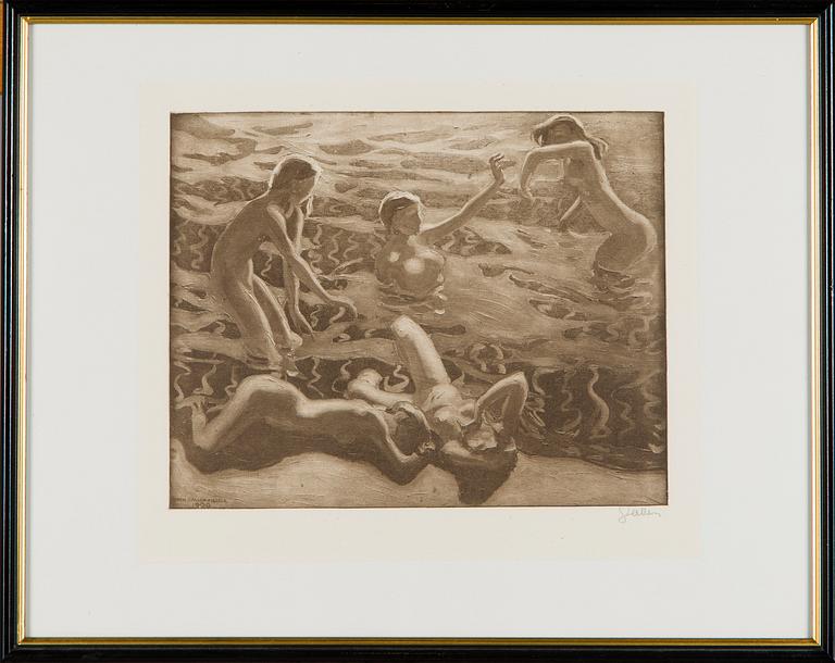 Akseli Gallen-Kallela, "Aallottaria".