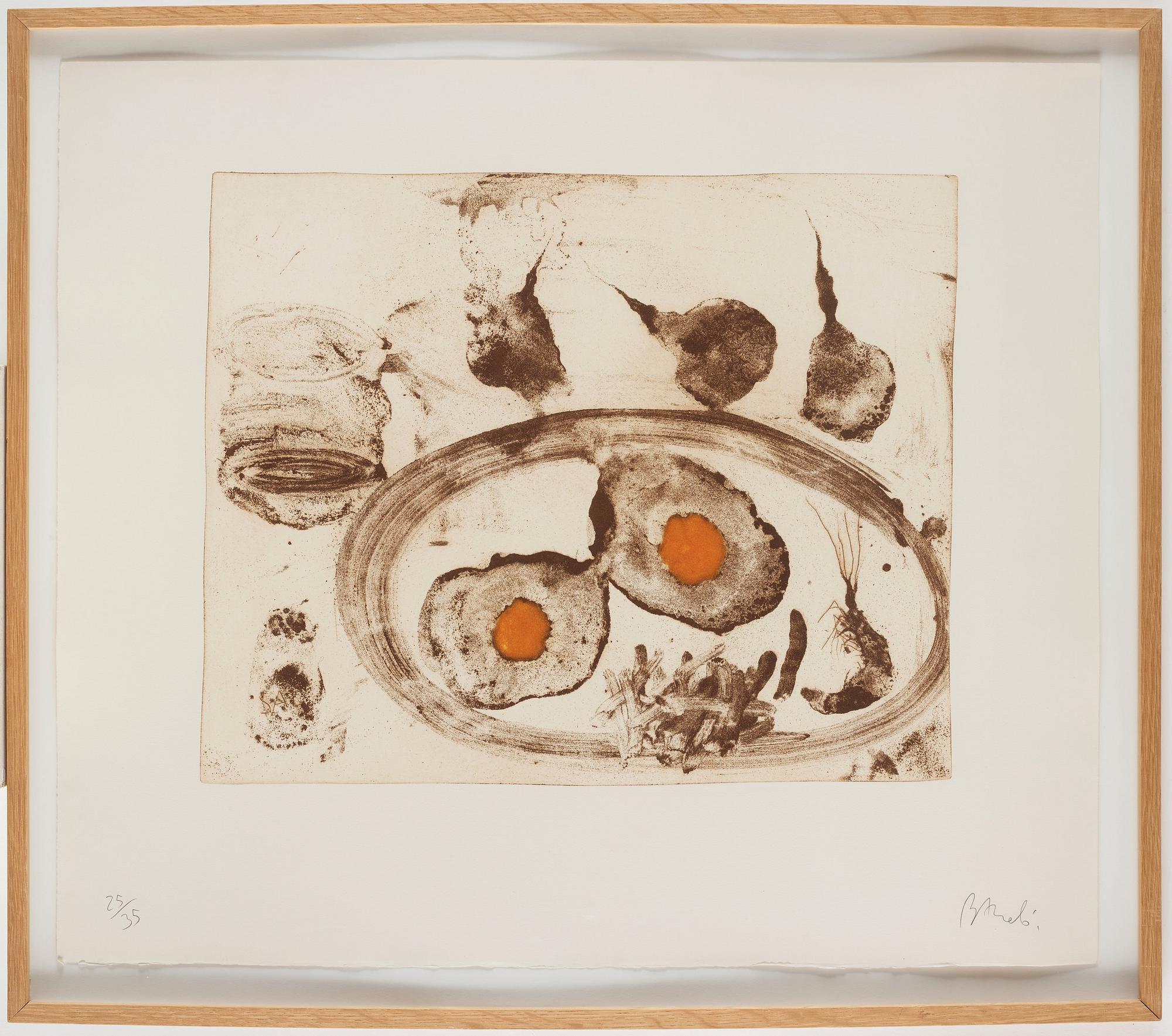 Miquel Barceló, MIQUEL BARCELÓ, Aquatint, 1990, signed in pencil and numbered 25/35.