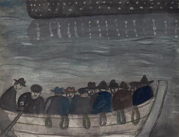 Sven X:et Erixson, "Emigranter, Neapel".