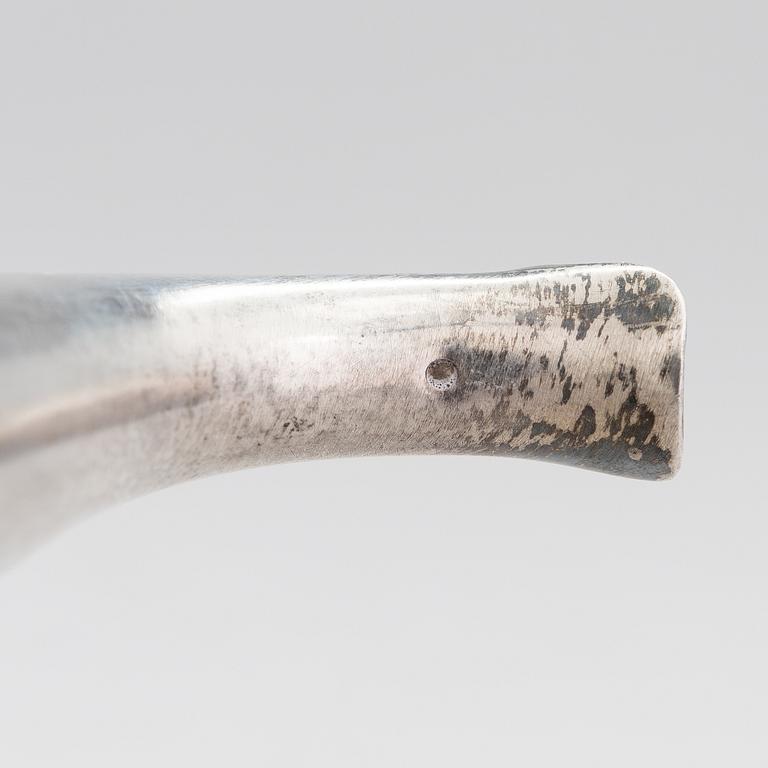 TEKANNA, silver, Ljubavin med hovleverantörsmärke, Ryssland 1900-talets början, svenska kontrollstämplar.