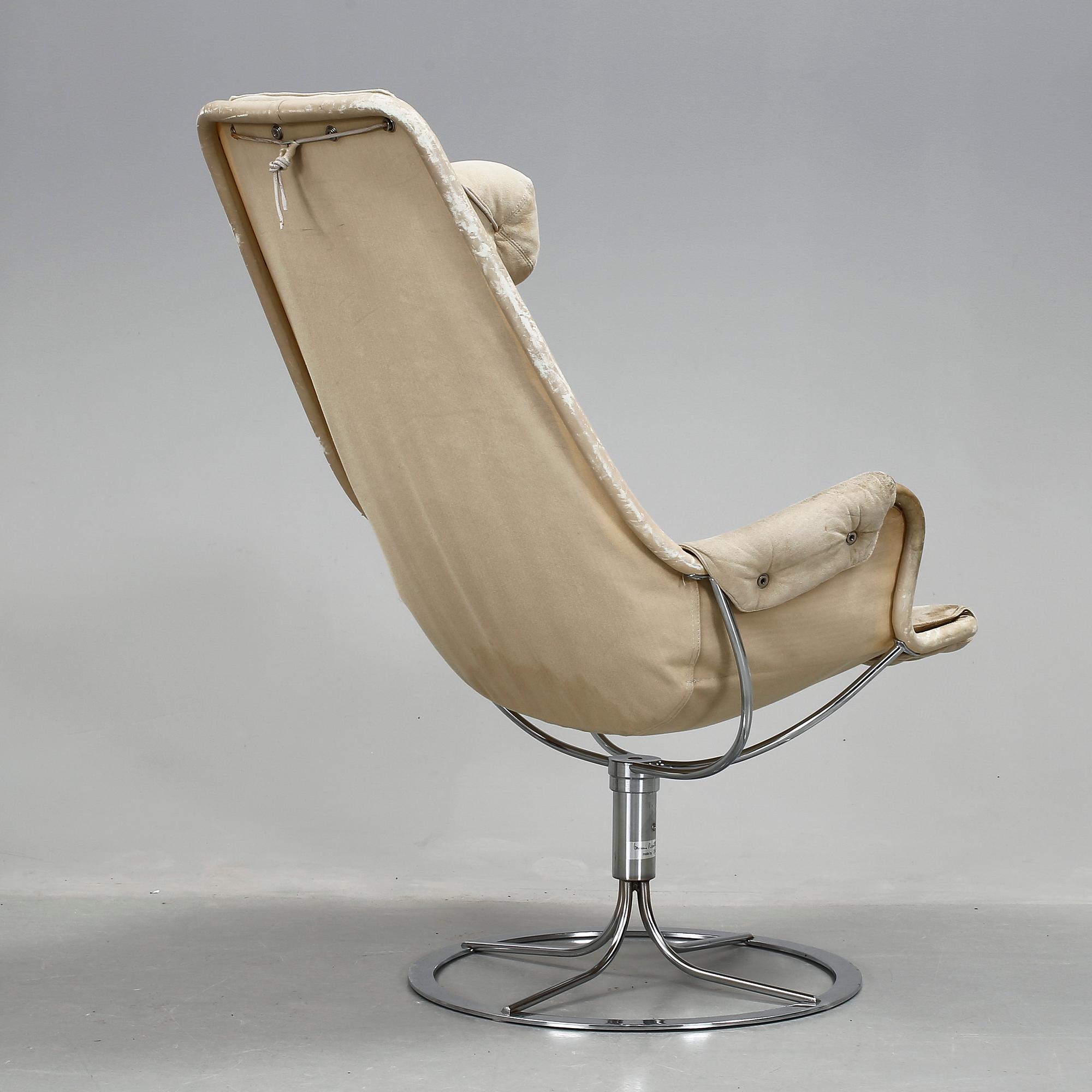 FÅTÖLJ. "Jetson". Bruno Mathsson för DUX.
