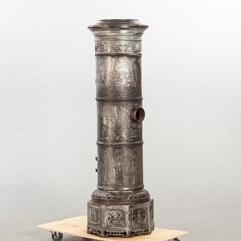 KAMIN, gjutjärn, jugend.