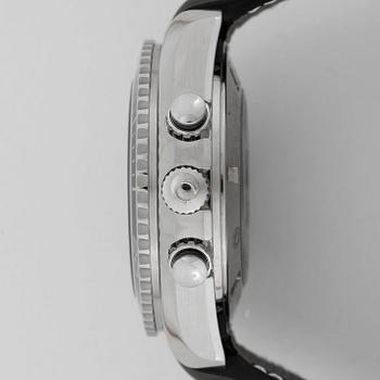 Omega - Seamaster Planet Ocean. Kronograf Stål/gummiband. 45.5mm. 2011.