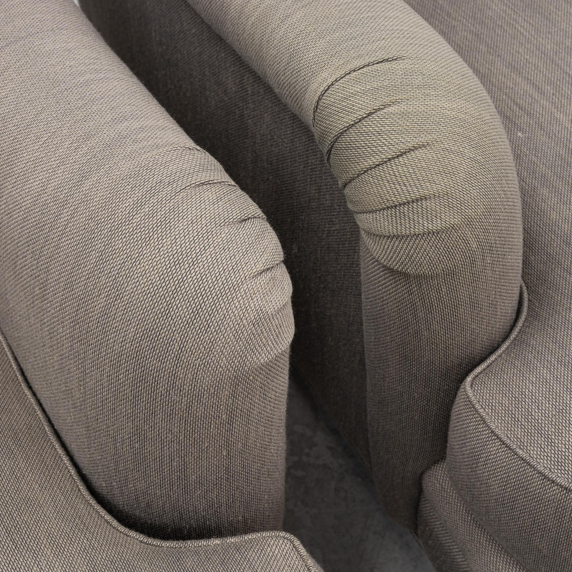 Marie Norell-Möller & Thomas Möller,a pair of 'Julia', easy chairs with foot stools, Norell Möbel, contemporary.