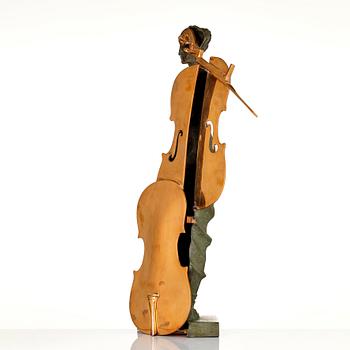 Arman (Armand Pierre Fernandez), "Venus et violoncelle".