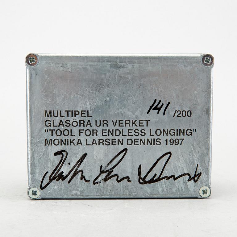 Monika Larsen Dennis, skulptur, signerad, numrerad.