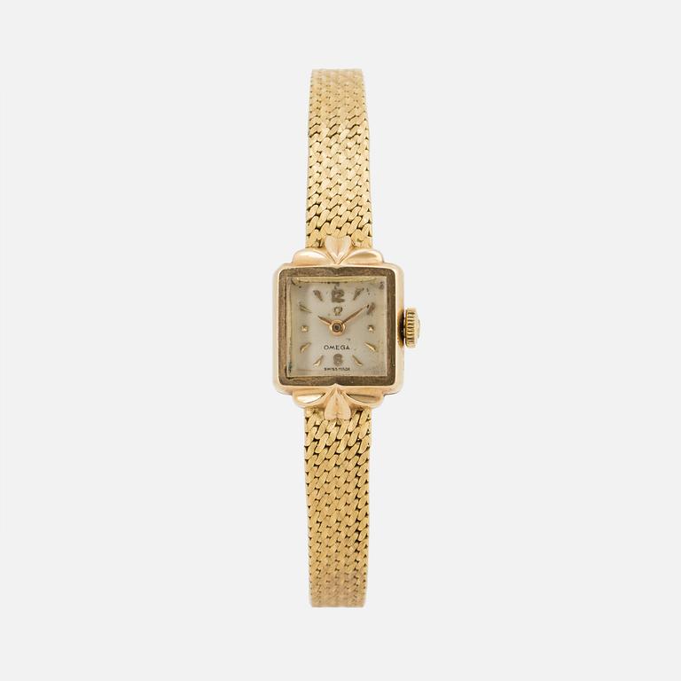 WRIST WATCH, Omega, 18K gold.