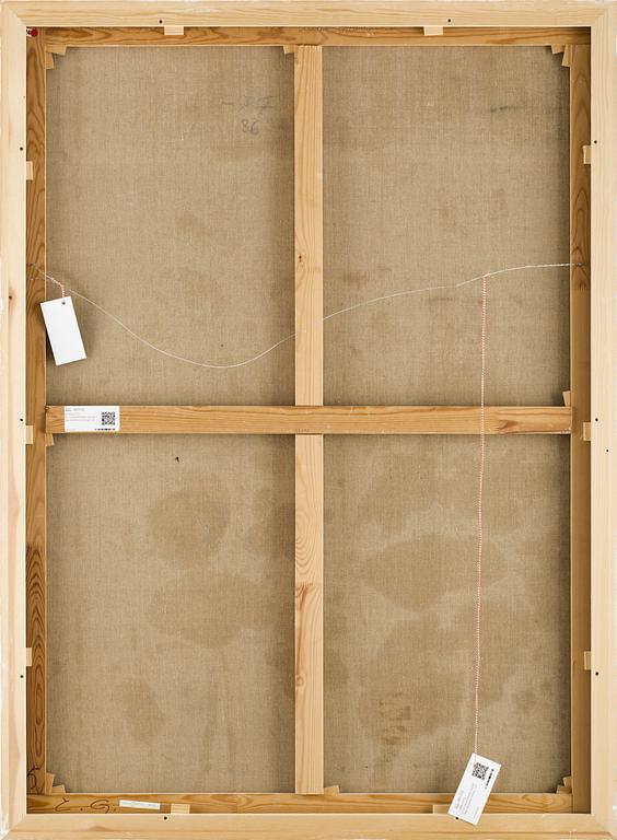 CHARLOTTE GYLLENHAMMAR, olja på duk, signerad a tergo.