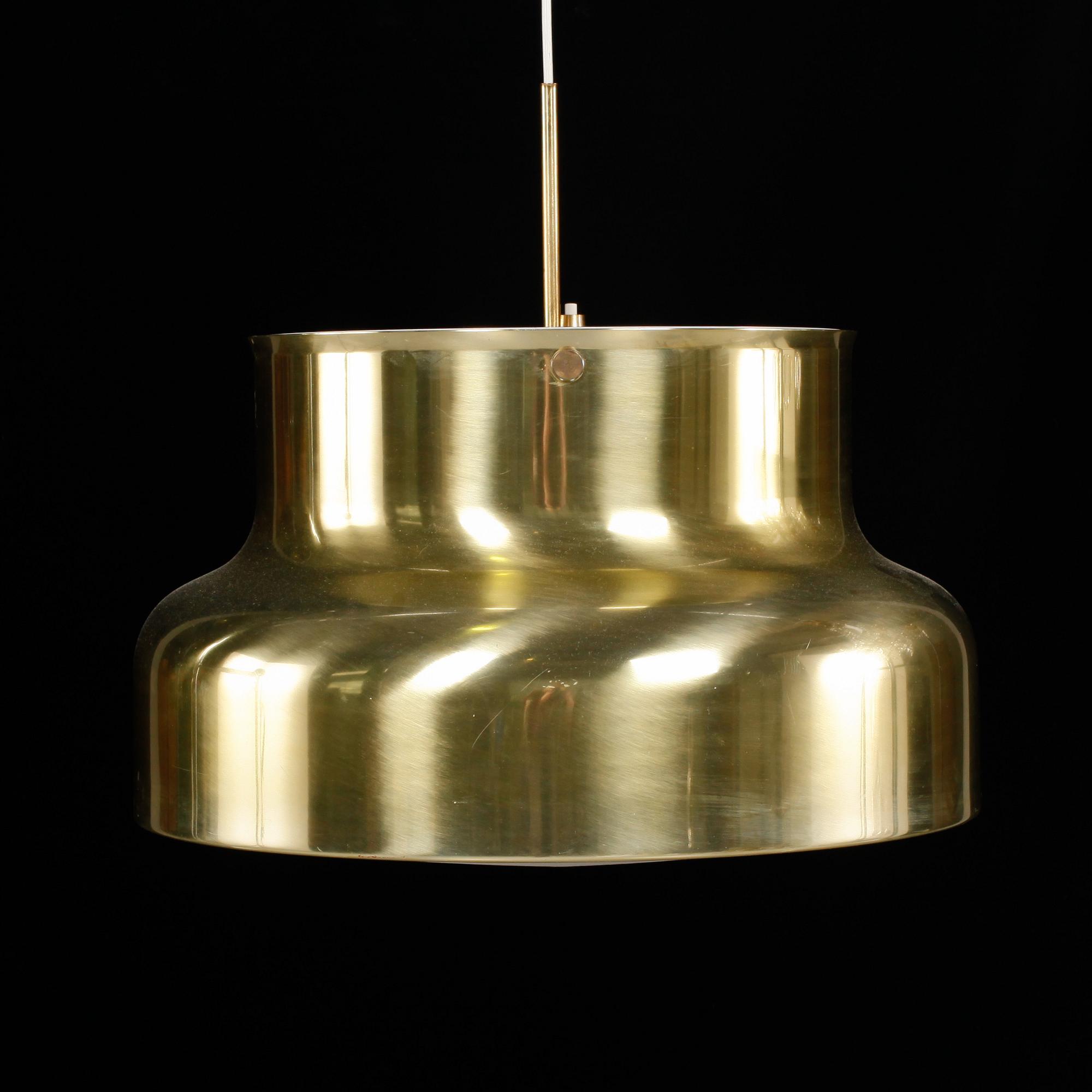 TAKLAMPA, "Bumling", Anders Pehrsson, Ateljé Lyktan, Åhus, 1900-talets andra hälft. Höjd ca 40 cm.