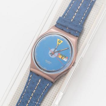 Swatch, Tango Azul, armbandsur, 34 mm.
