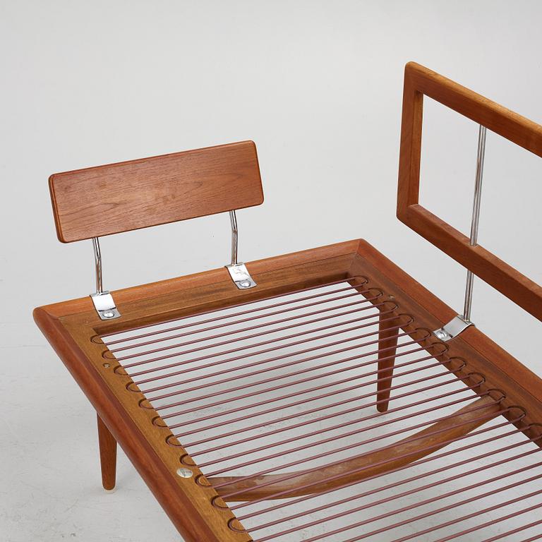 Peter Hvidt & Orla Mølgaard Nielsen, two 'Minerva' sofas and a coffee table, France & Son, Denmark, 1960's.