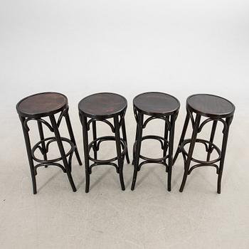 Barstolar, 4 st, 1900-talets första hälft.