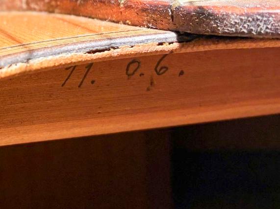 Richard Jacob, akustisk gitarr, 1913, Tyskland.