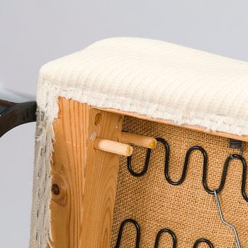 Alvar Aalto, fåtölj, "Tank chair" modell 400, Artek, 1970-tal.