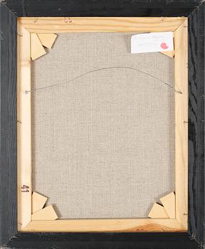 DAGMAR GLEMME, oil on canvas, signed.